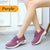 Purple light tennis shoes for women