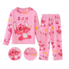 Conjunto de pijama de 2 piezas de Disney Stitch para niños y niñas