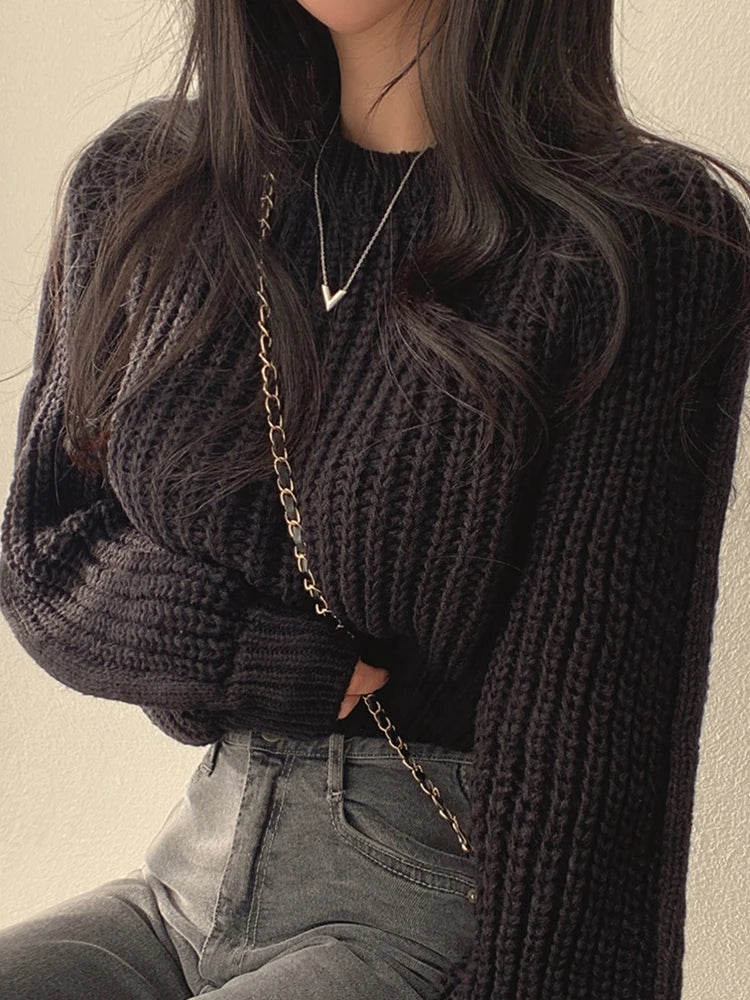 Vintage long sleeve loose sweater