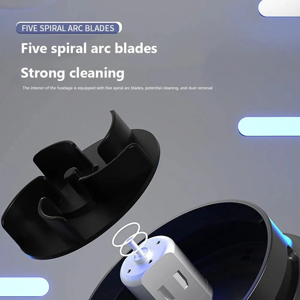 Mini Portable Vacuum with Wireless USB Rechargeable Design