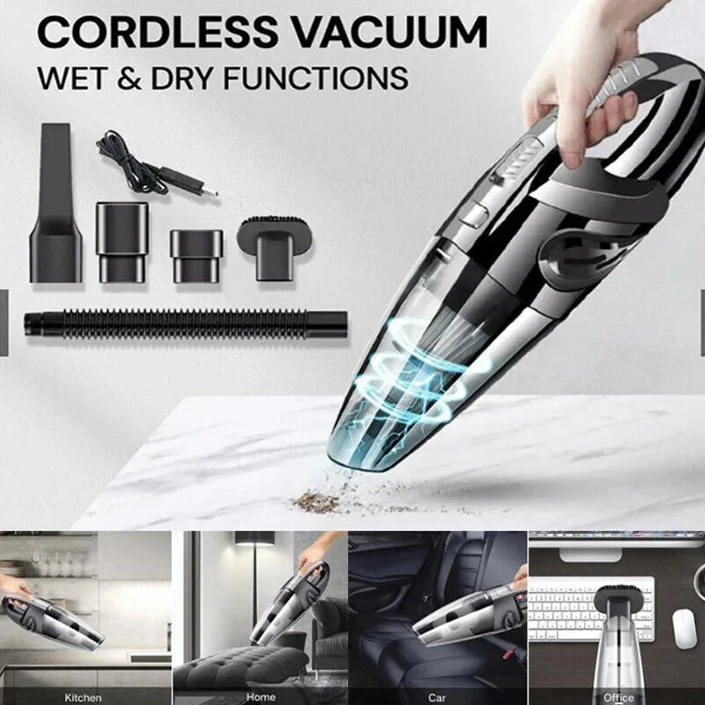 Handheld Vacuum Wireless Strong Suction Wet Dry Portable
