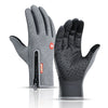 Winter cycling gloves with wrist support