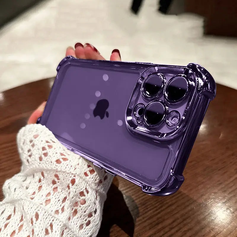 Purple phone case for iPhone 14 Pro Max