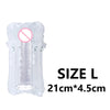 L size silicone dildo with packaging