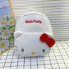 Hello Kitty plush backpack with red bow