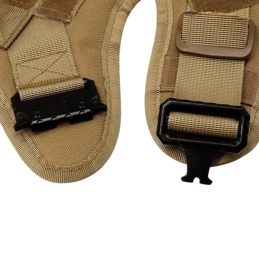 Large dog harness and leash set, training vest with adjustable collar for German Shepherd and Malinois