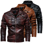 Men's leather jacket