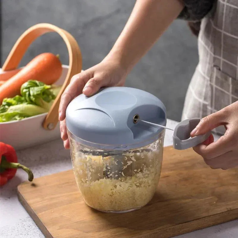 Electric Food Chopper Mini USB Garlic Cutter Portable