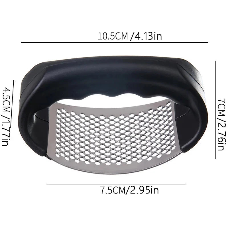Stainless Steel Garlic Press Manual Mincer Dishwasher Safe