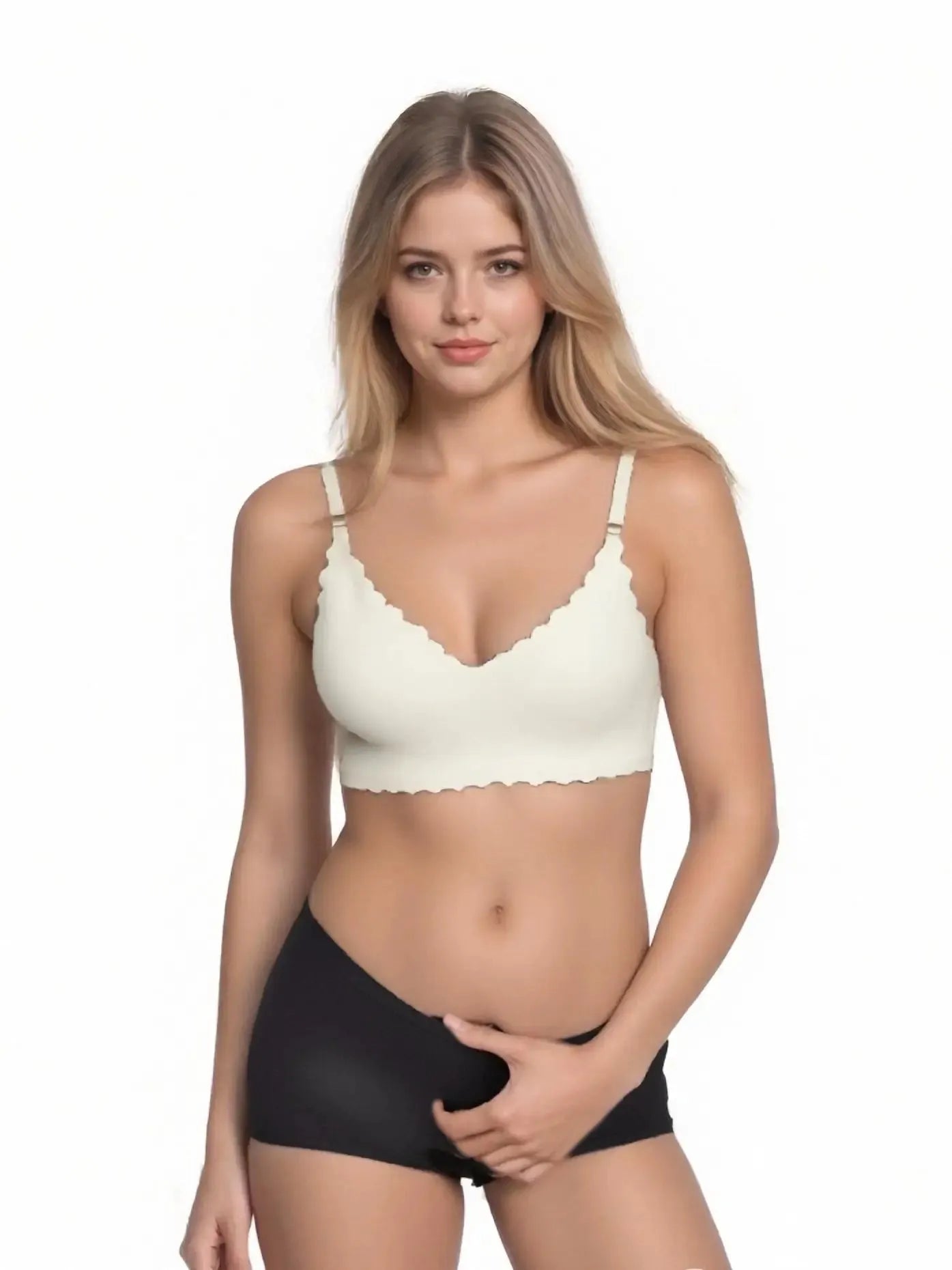 Bras 4 Pack Women Backless U Shape Seamless Push Up Fit