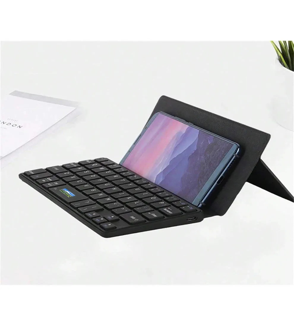 Mini Foldable Bluetooth Keyboard with Ultra Slim Design
