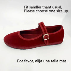 Velvet Shoes for Women - PMMNAPOLES