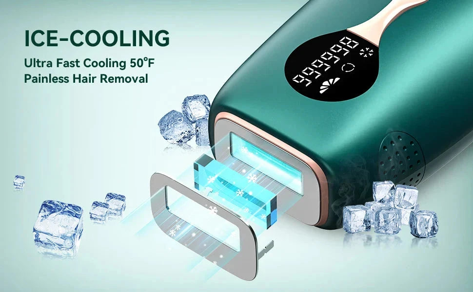 Laser Hair Removal Device with IPL and Adjustable Levels