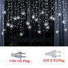 Christmas snowflake LED string lights