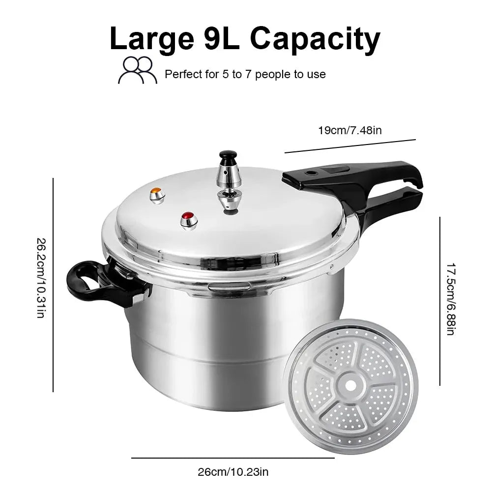 Pressure Cooker Aluminum Alloy Small Capacity Steaming Pot