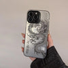 luxury dragon design phone case