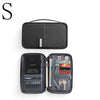 Black small wallet with card slots and key holder