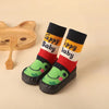 Happy baby shoes with frog design