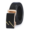 Men's faux leather belt