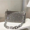 Rhinestone bucket bag