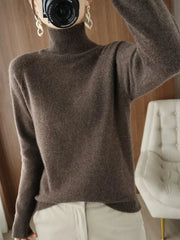 Basic merino wool sweater for autumn and winter - PMMNAPOLES