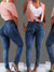 Women's high waisted jeans