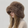 Fluffy Faux Fur Bucket Hat