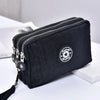 Black women's zipper pocket wallet