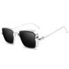 High quality metal frame punk style sunglasses