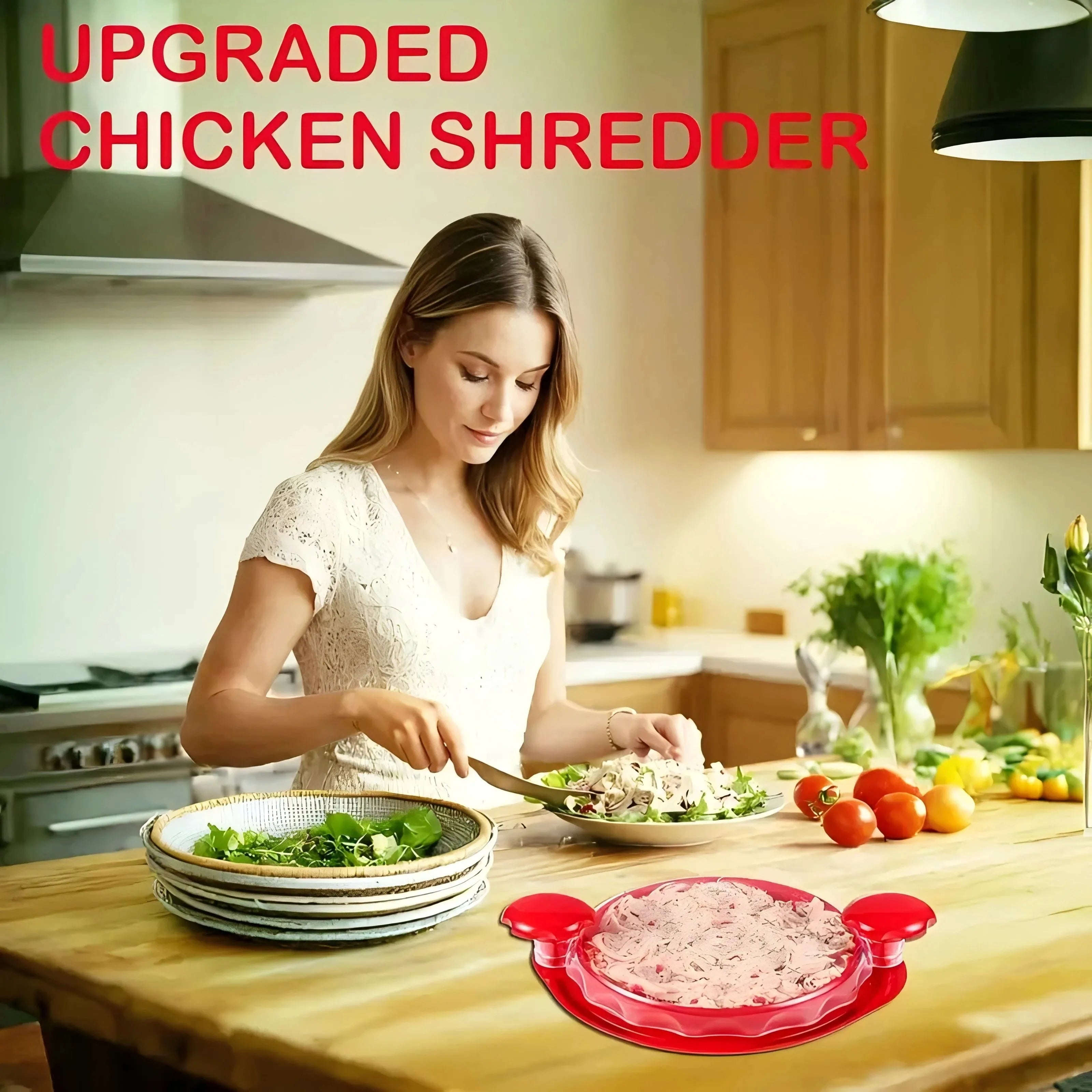 Chicken Shredder Tool With Twist Design And Anti Slip Base