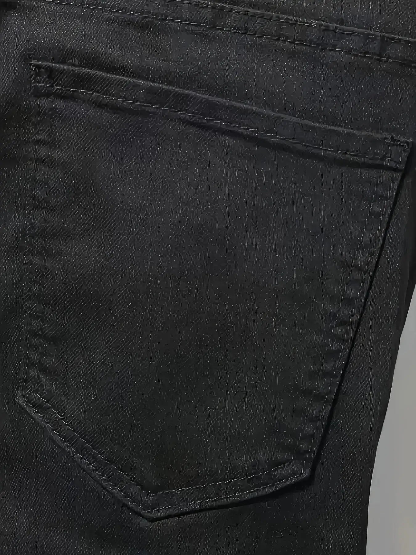 Men’s Splash-Ink Patchwork Jeans – Artistic Streetwear Denim with Unique Paint Effect & Panel Stitching