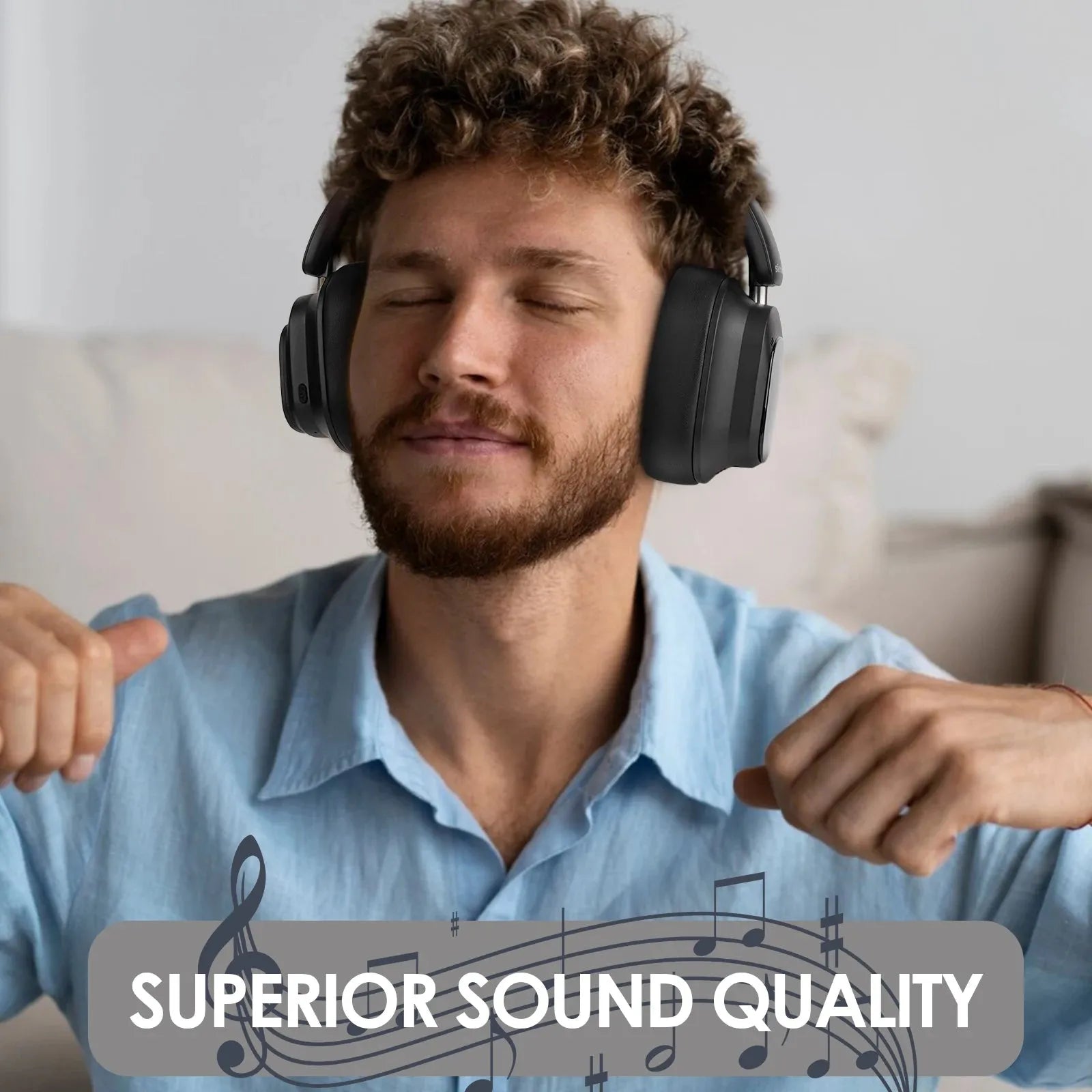 ANC930Plus ANC Headphones with Touch Controls