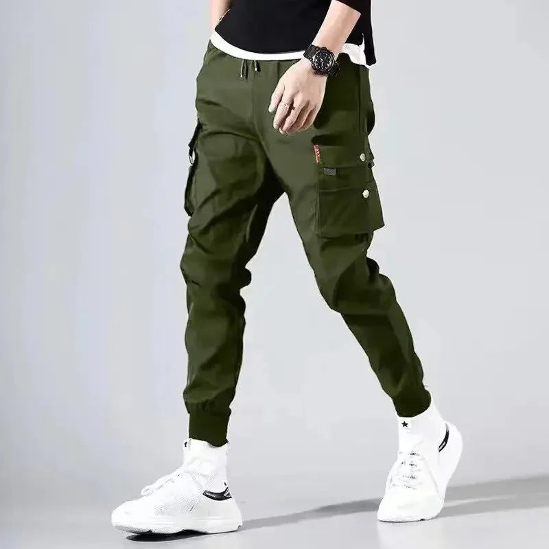 Men’s Tactical Pants Loose Fit With Multi Pocket Design