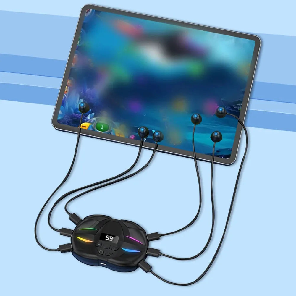 Auto Clicker Adjustable Screen Finger Tapper RGB Device