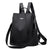 Black multifunctional backpack for women