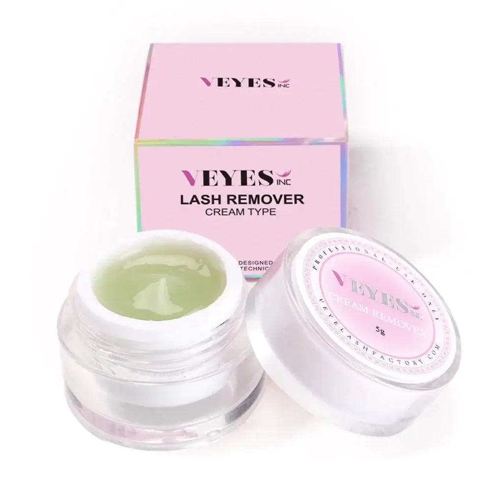 Cream Glue Remover for Eyelash Extensions Soft & Gentle Aloe Formula