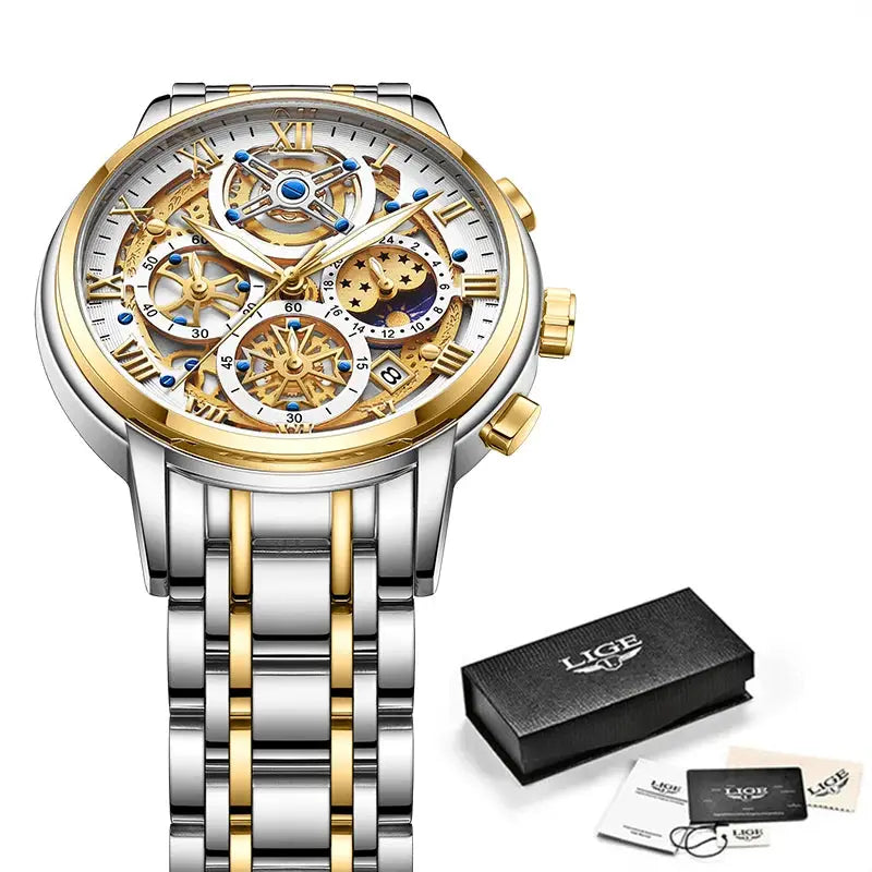 Men's  Quartz Watch – Waterproof Business Sport Style with Fashion Design