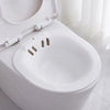 White toilet seat Sitz bath made from high-quality material.