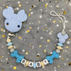 Customized Name Baby Pacifier Chain - PMMNAPOLES