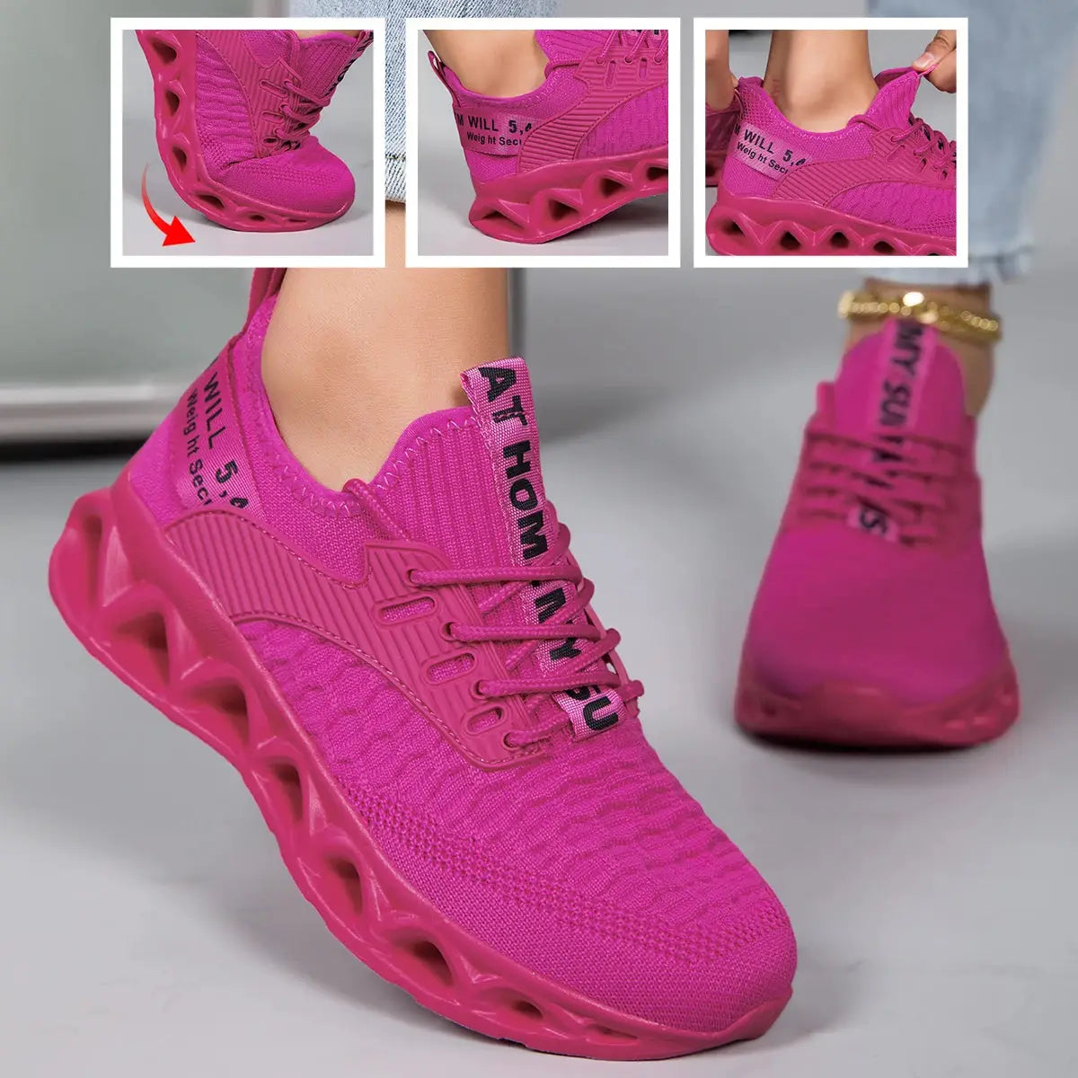 Women’s Lightweight Running Shoes | Breathable Mesh Blade Sneakers for Comfort & Sport