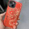 luxury dragon design phone case