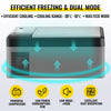 Efficient freezing portable refrigerator