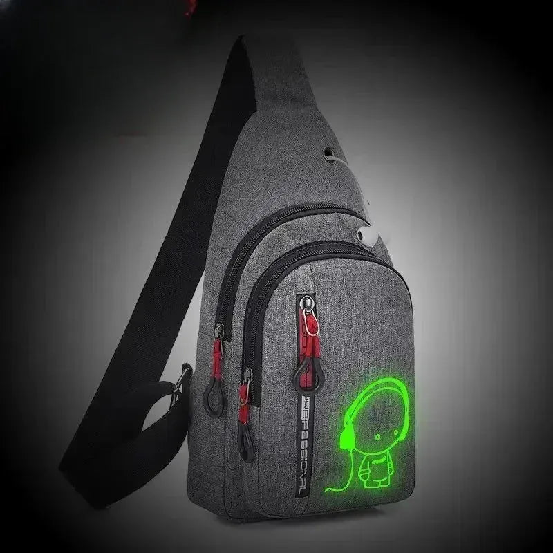 Men’s Crossbody Bag Lightweight Chest Sling