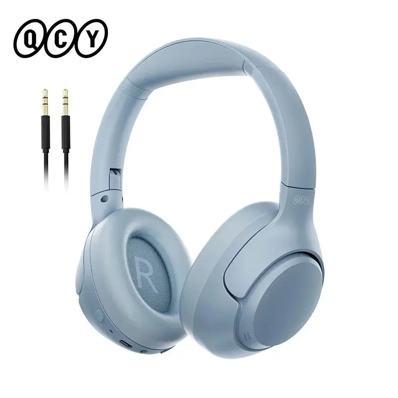 Wireless Over-Ear Headphones Bluetooth 5.4 with 43dB ANC Hi-Res Audio & 60H Playtime