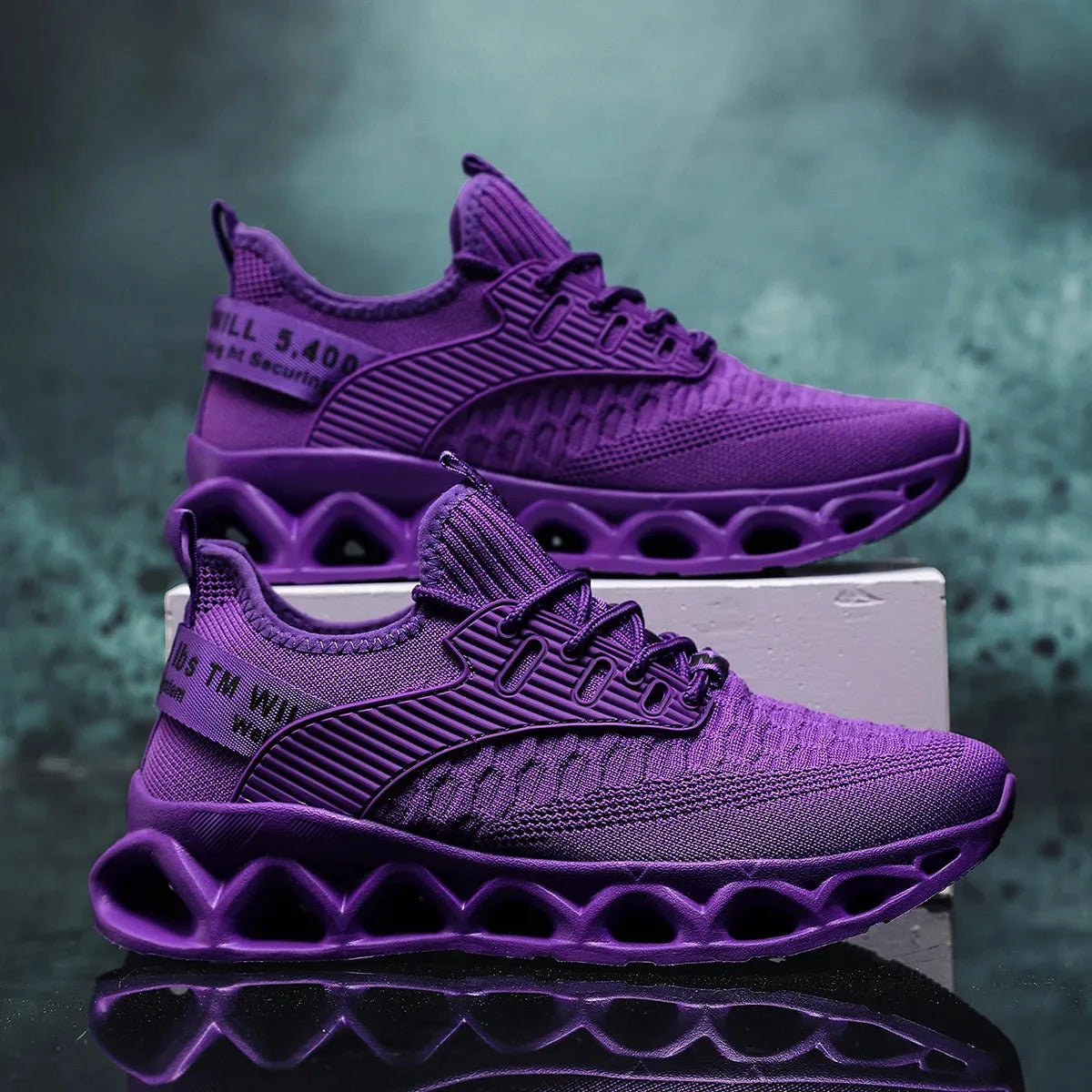 Women’s Lightweight Shoes Mesh Flat With Blade Style Sole