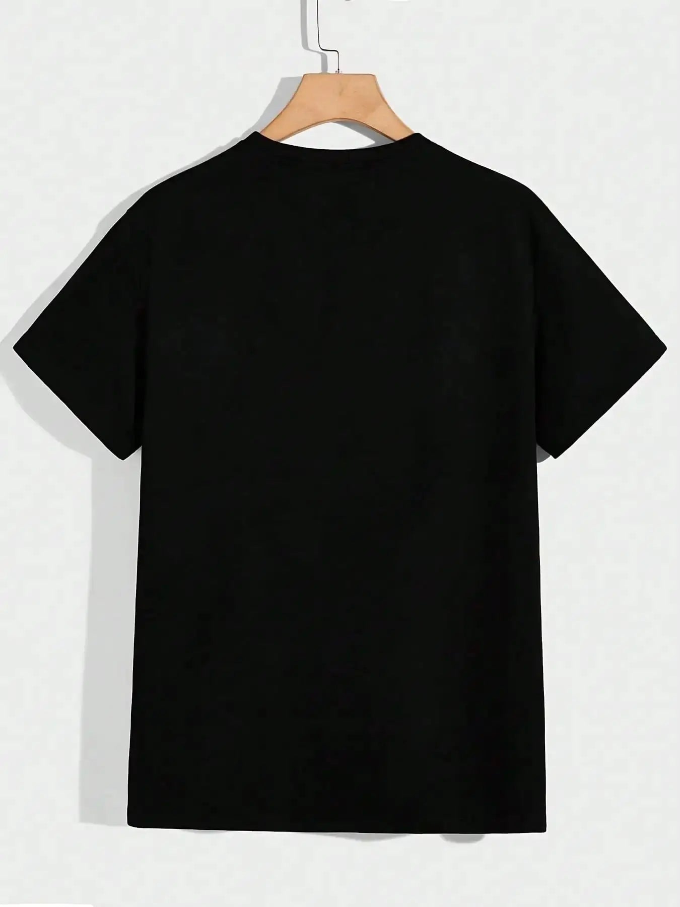 Men's Rock Guitar Print T-Shirt Short Sleeve Cotton Tee Casual Top for Music Lovers & Gifts