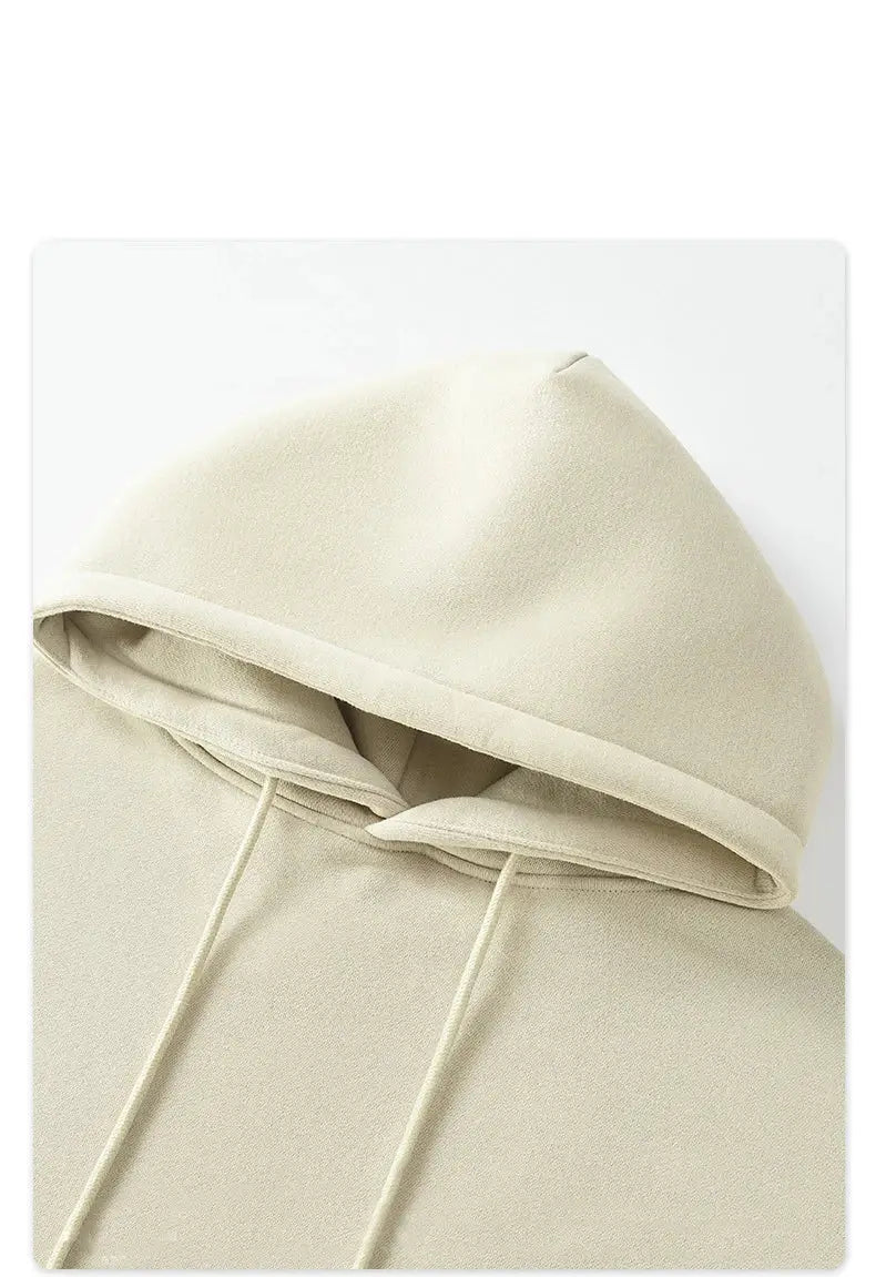 Unisex retro print hoodie, oversized casual pullover with long sleeves, daily wear sweatshirt