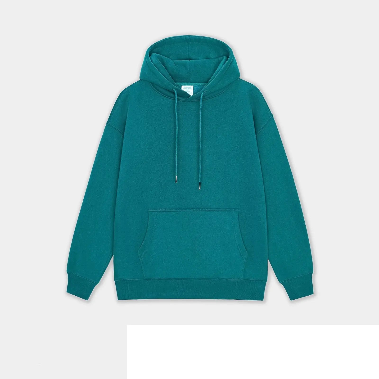 Unisex retro print hoodie, oversized casual pullover with long sleeves, daily wear sweatshirt