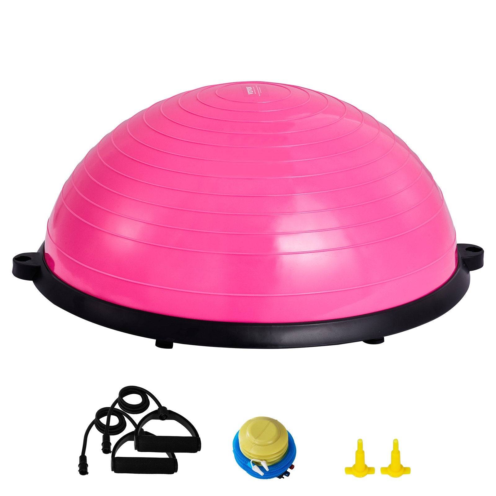 23 Inch Half Balance Exercise Ball Trainer for Workouts