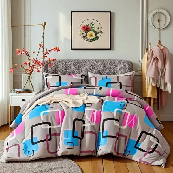 Twin Duvet Covers Set with Pillowcase Two Piece Design